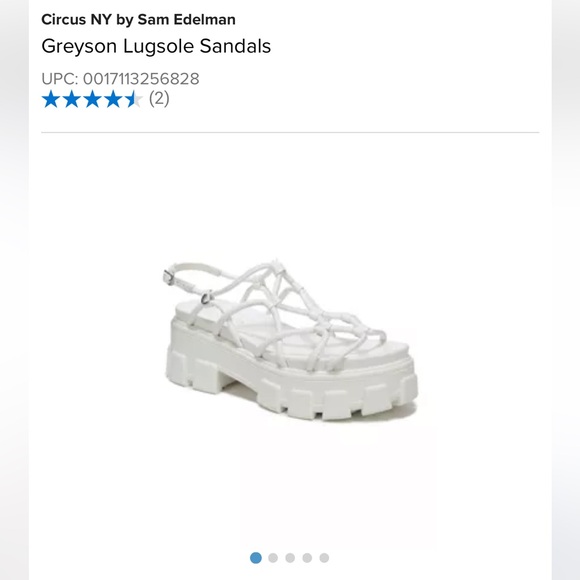 Circus NY x Sam Edelman Greyson Lugsole Sandals - Picture 1 of 6